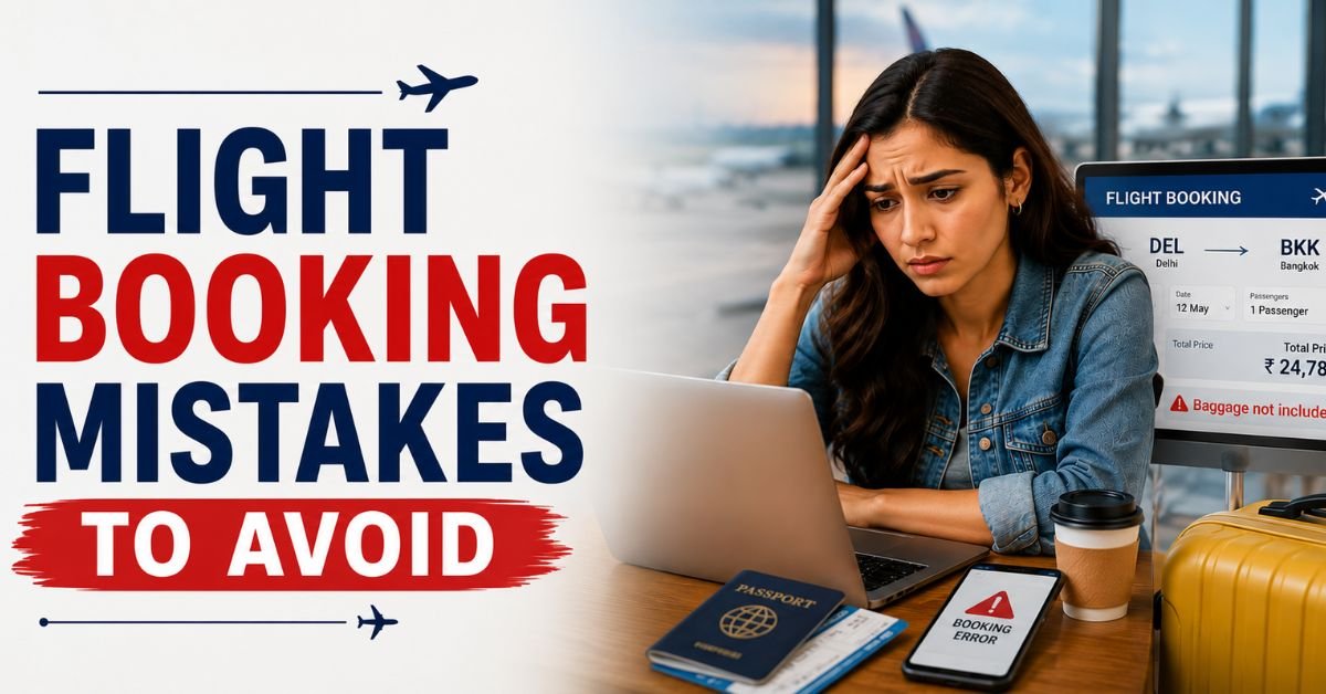 Flight Booking Mistakes to Avoid
