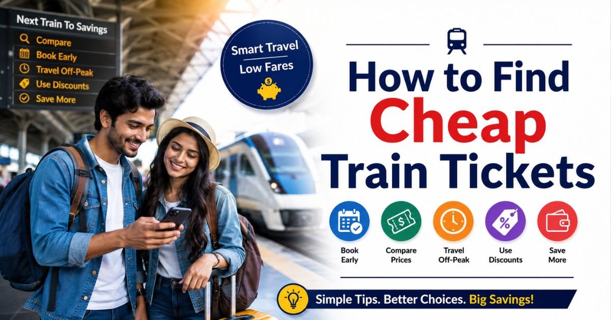 How to Find Cheap Train Tickets