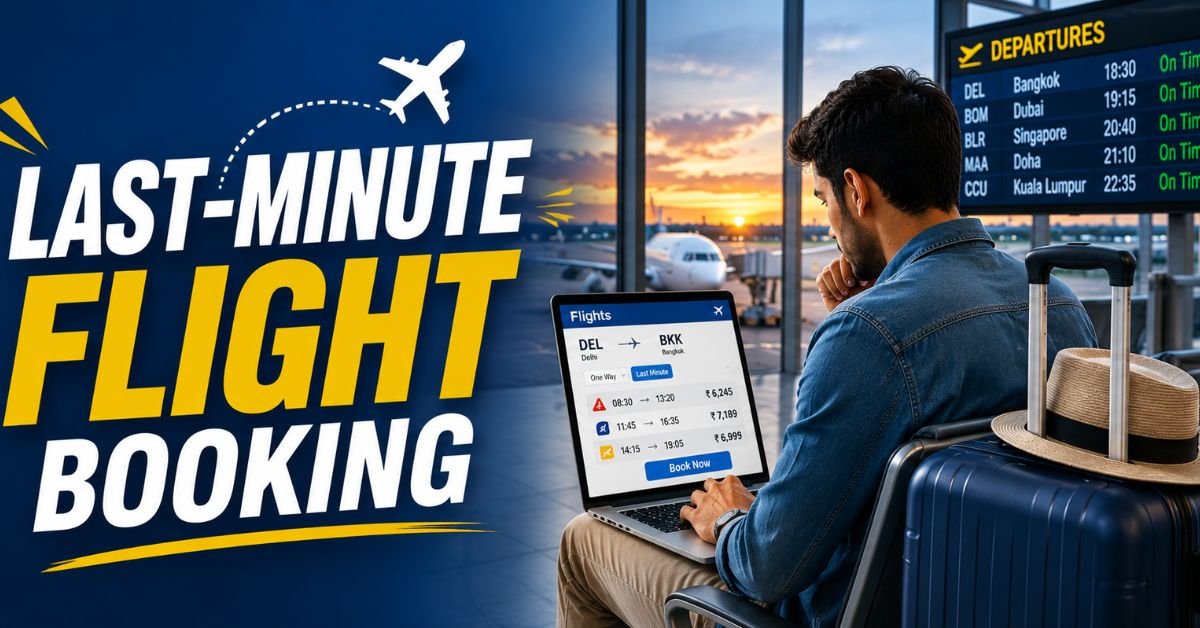 Last-Minute Flight Booking