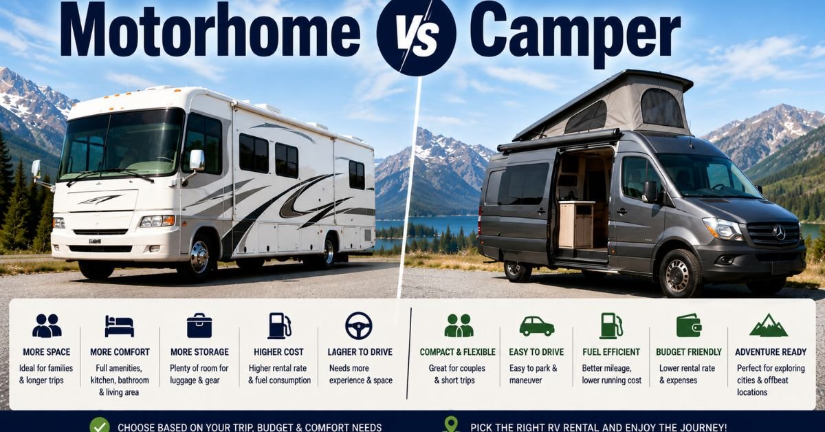 Motorhome vs Camper