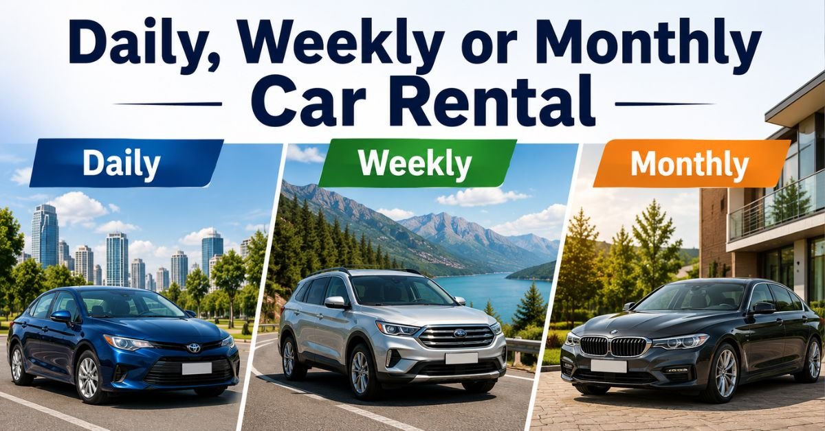 Weekly or Monthly Car Rental