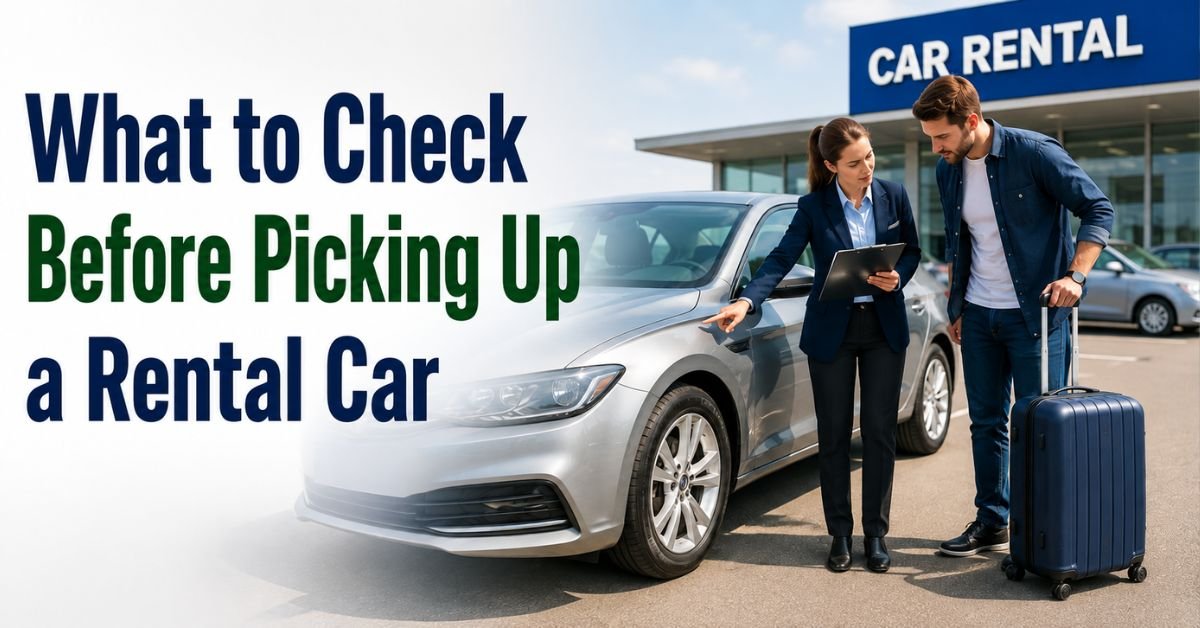 What to Check Before Picking Up a Rental Car